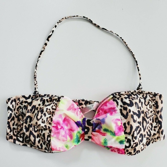 Victoria Secret Large Bandeau Bikini Top Tropical - Picture 5 of 7